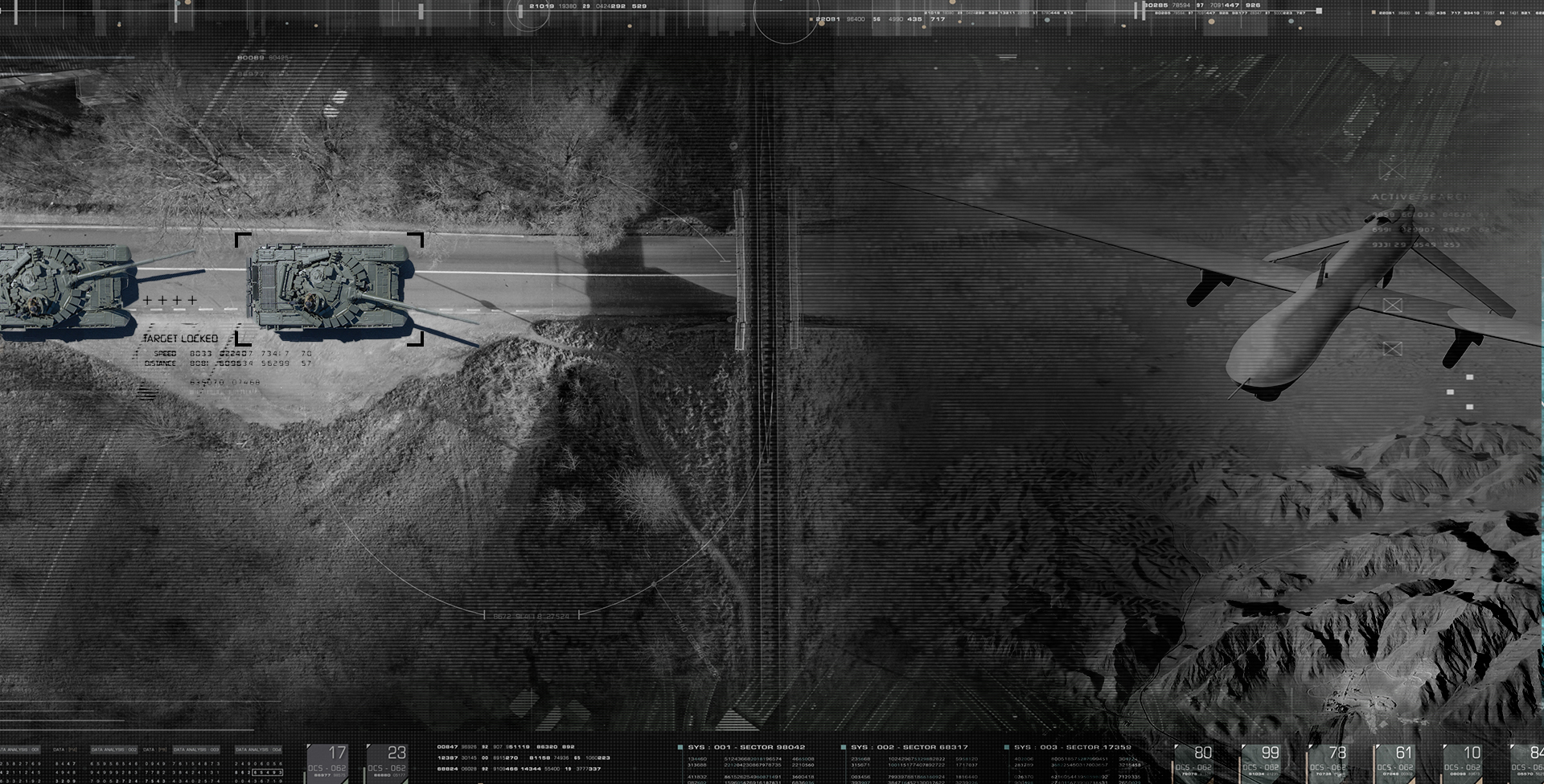 Land and aircraft targeting