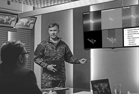 Detection imagery presentation